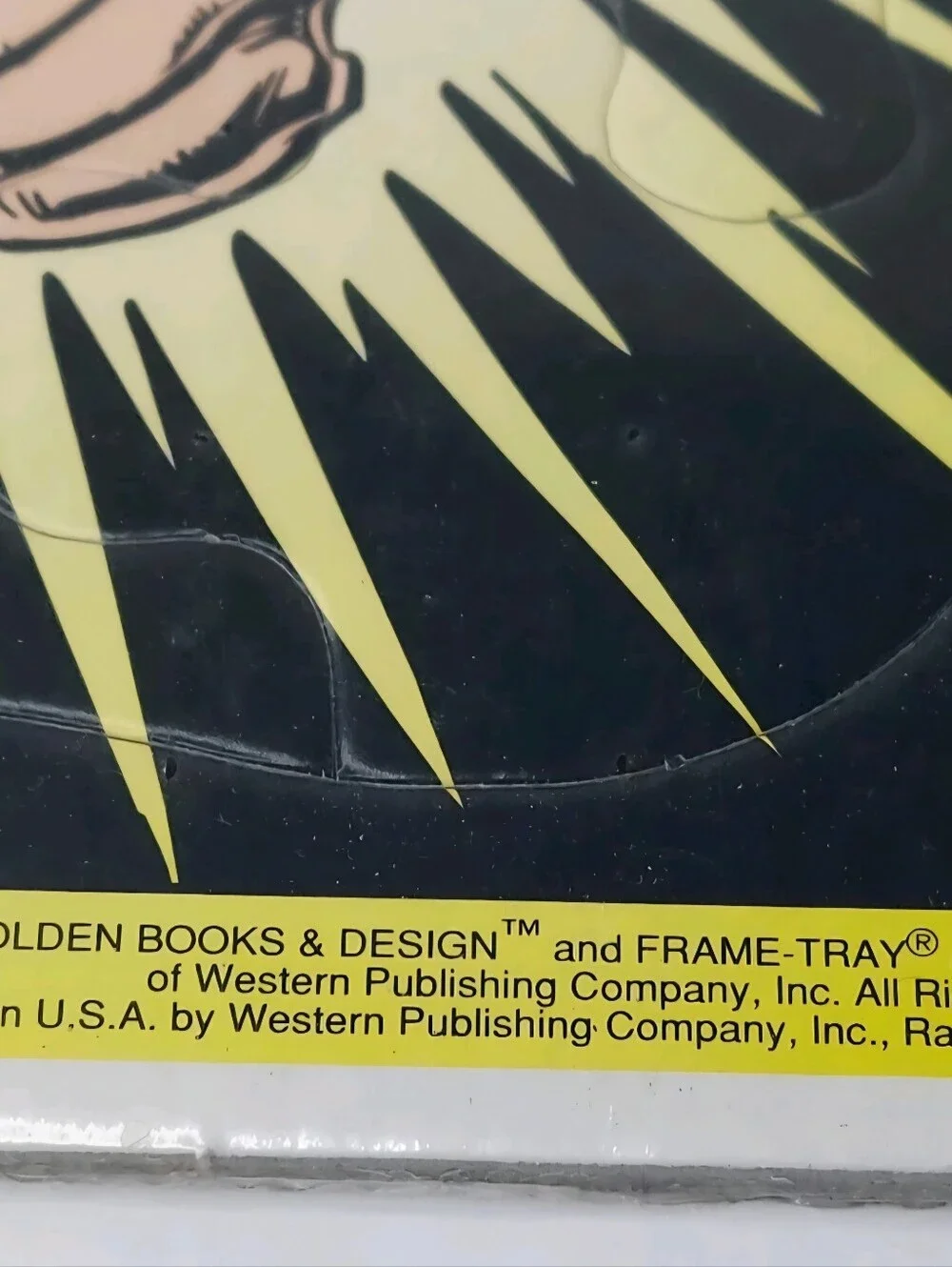 DC Comics vintage frame